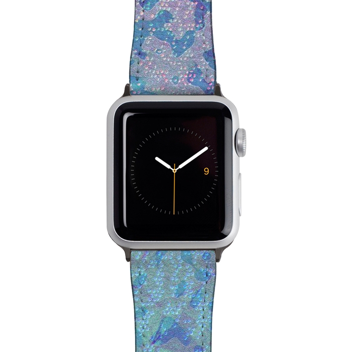 Watch 38mm / 40mm Strap PU leather Glitter Star Dust G282 by Medusa GraphicArt