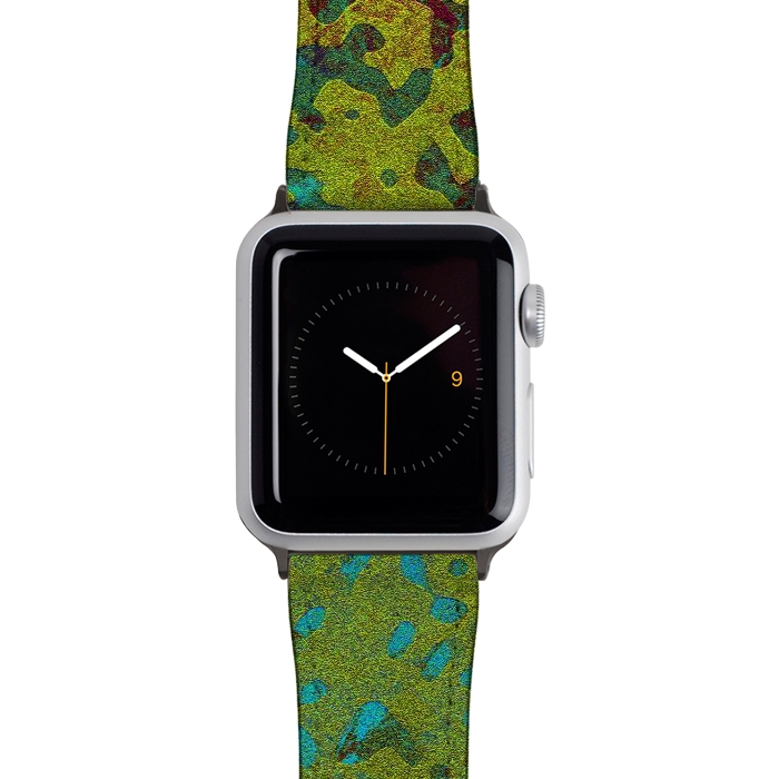 Watch 38mm / 40mm Strap PU leather Colorful Corroded Background G292 by Medusa GraphicArt