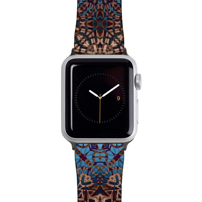 Watch 38mm / 40mm Strap PU leather Ethnic Tribal Pattern G329 by Medusa GraphicArt