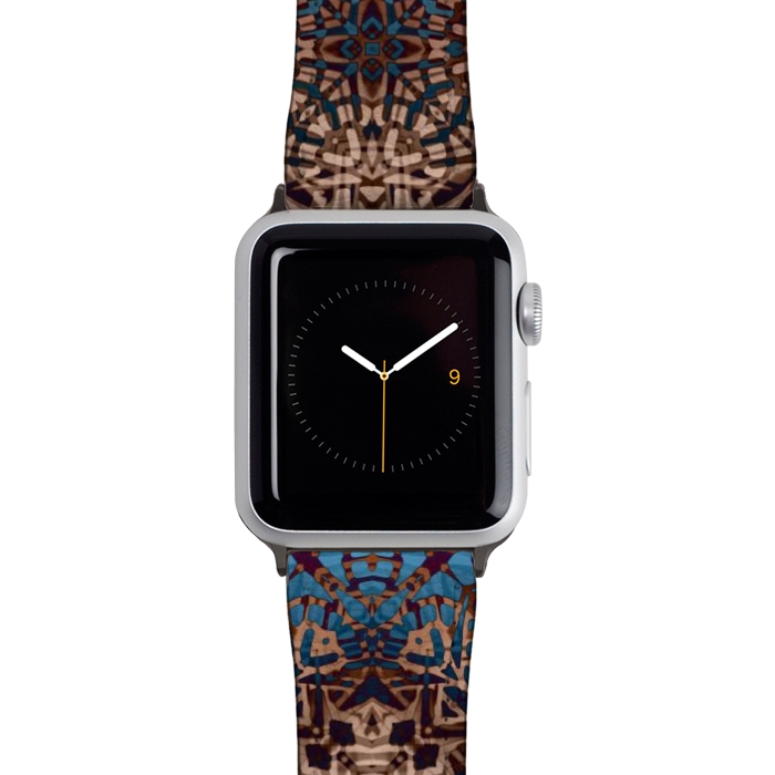 Watch 42mm / 44mm Strap PU leather Ethnic Tribal Pattern G329 by Medusa GraphicArt
