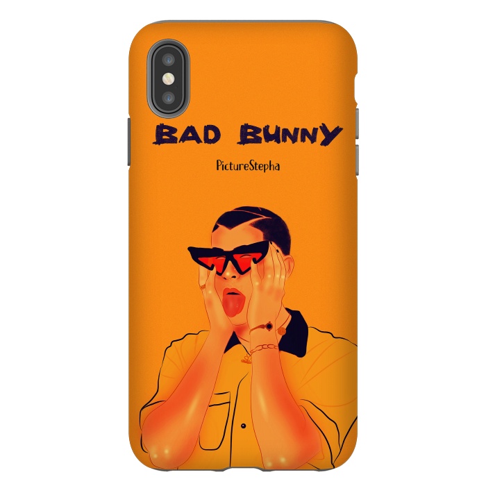 iPhone Xs Max StrongFit bad bunny by stephania