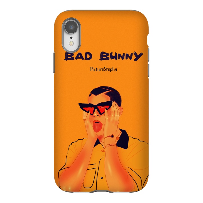 iPhone Xr StrongFit bad bunny by stephania
