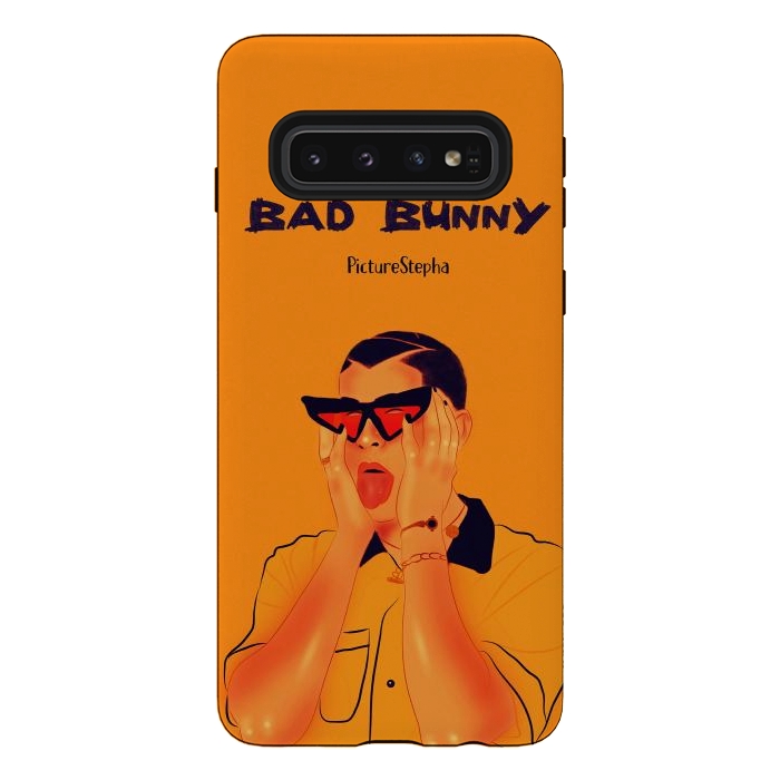 Galaxy S10 StrongFit bad bunny by stephania