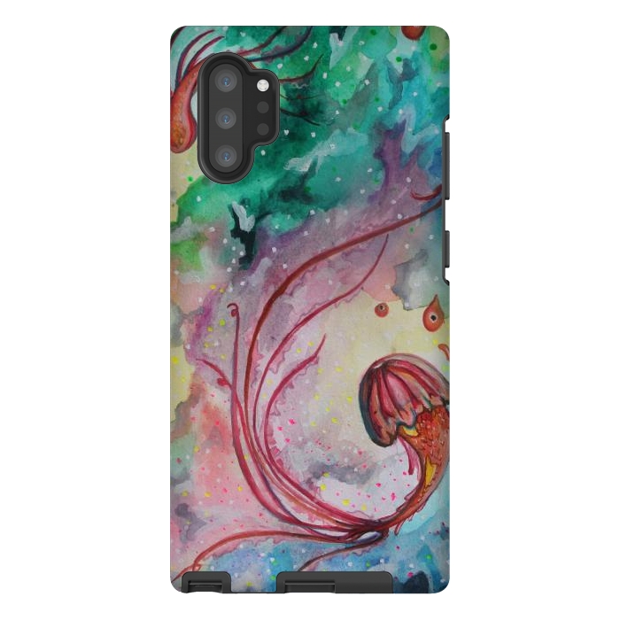 Galaxy Note 10 plus StrongFit medusas alienigenas  by AlienArte 