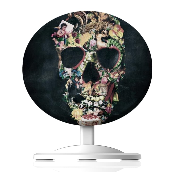 Wireless Charging Docks Designers charger Vintage Skull by Ali Gulec