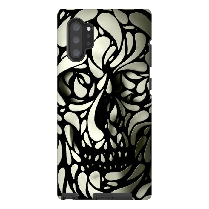 Galaxy Note 10 plus StrongFit Skull 4 by Ali Gulec