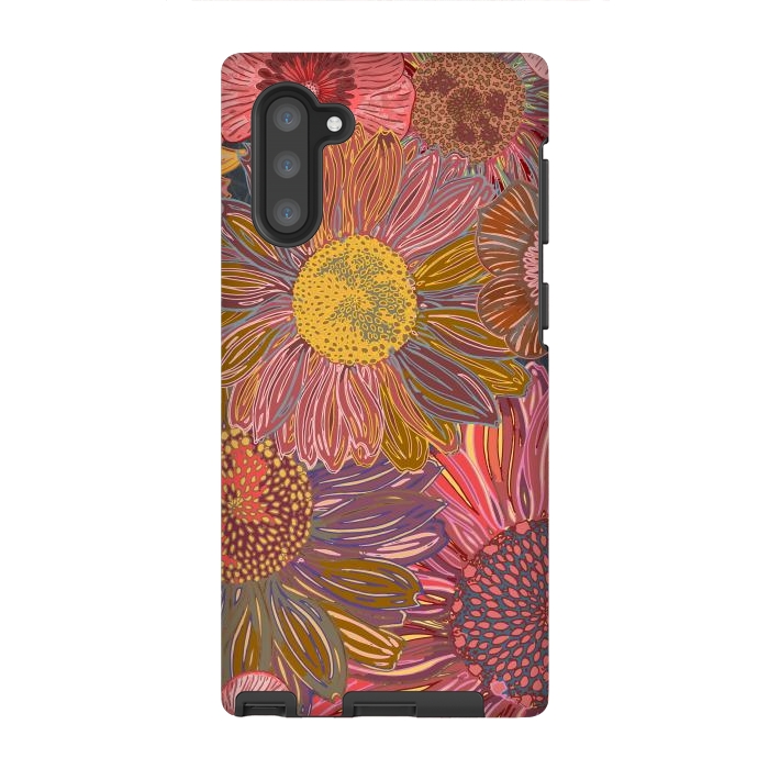 Galaxy Note 10 StrongFit A Daisy Day by Lotti Brown