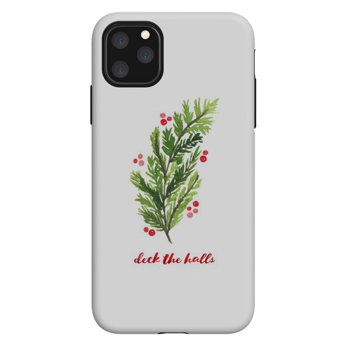 iPhone 11 Pro Max StrongFit Deck the Halls by Noonday Design