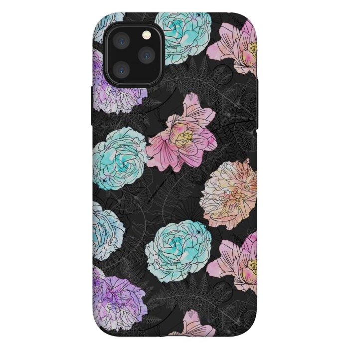 iPhone 11 Pro Max StrongFit Color Pop Floral by Noonday Design