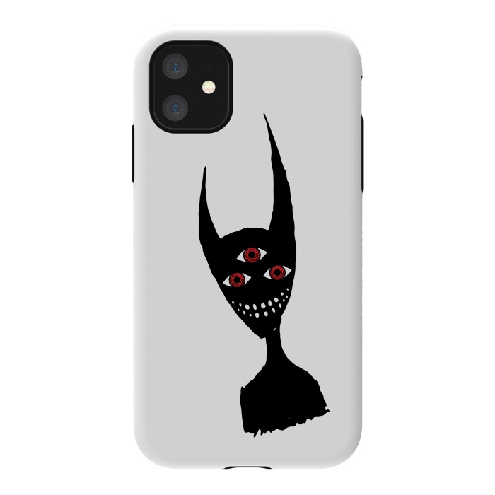 iPhone 11 StrongFit Dark devil by Laura Nagel