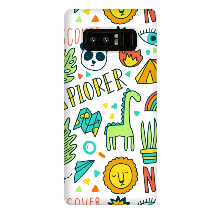 Galaxy Note 8 StrongFit TRAVELLER EXPLORER by MALLIKA