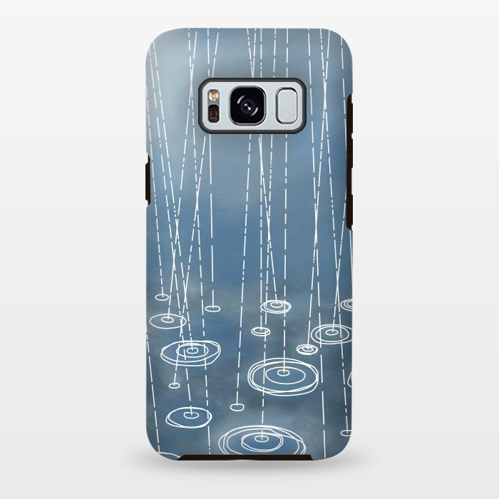 Galaxy S8 plus StrongFit Another Rainy Day by Nic Squirrell