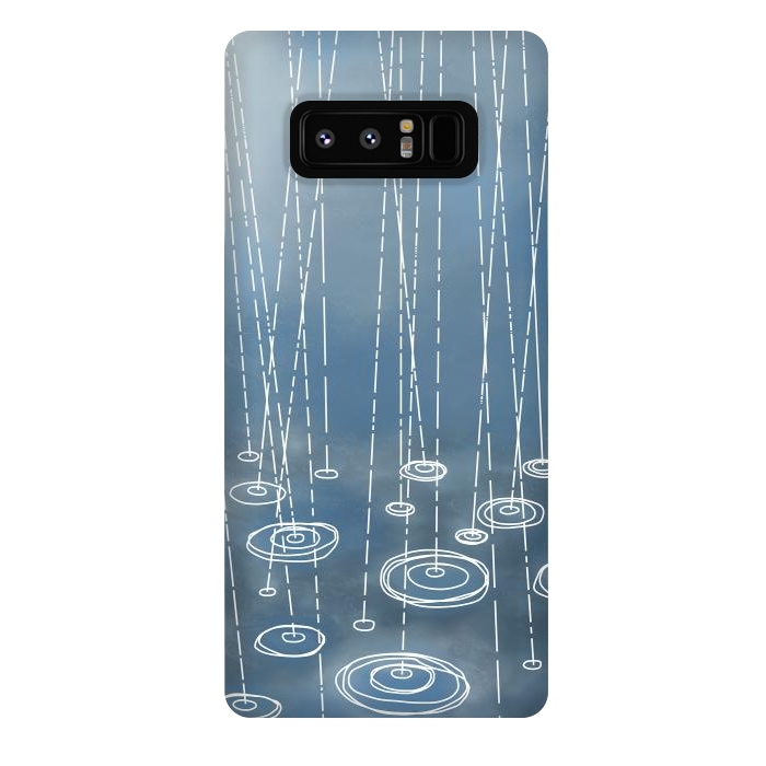 Galaxy Note 8 StrongFit Another Rainy Day by Nic Squirrell