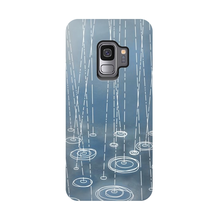 Galaxy S9 StrongFit Another Rainy Day by Nic Squirrell