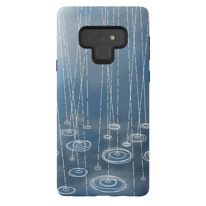Galaxy Note 9 StrongFit Another Rainy Day by Nic Squirrell