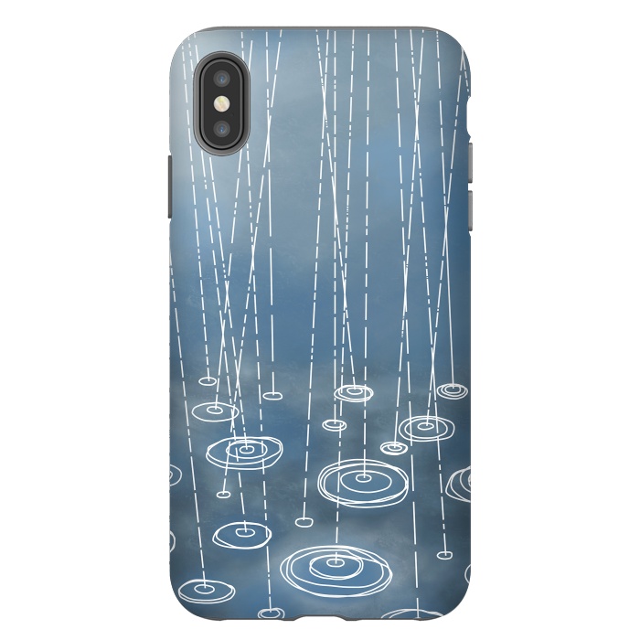 iPhone Xs Max StrongFit Another Rainy Day by Nic Squirrell