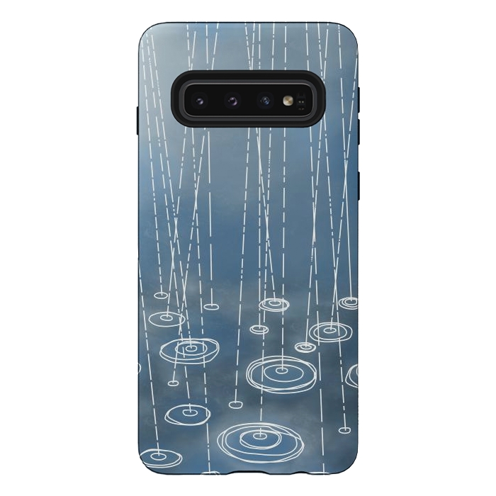 Galaxy S10 StrongFit Another Rainy Day by Nic Squirrell