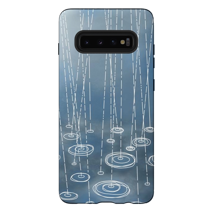 Galaxy S10 plus StrongFit Another Rainy Day by Nic Squirrell