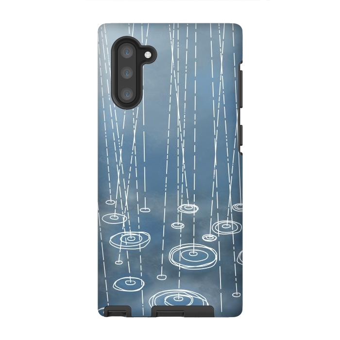 Galaxy Note 10 StrongFit Another Rainy Day by Nic Squirrell