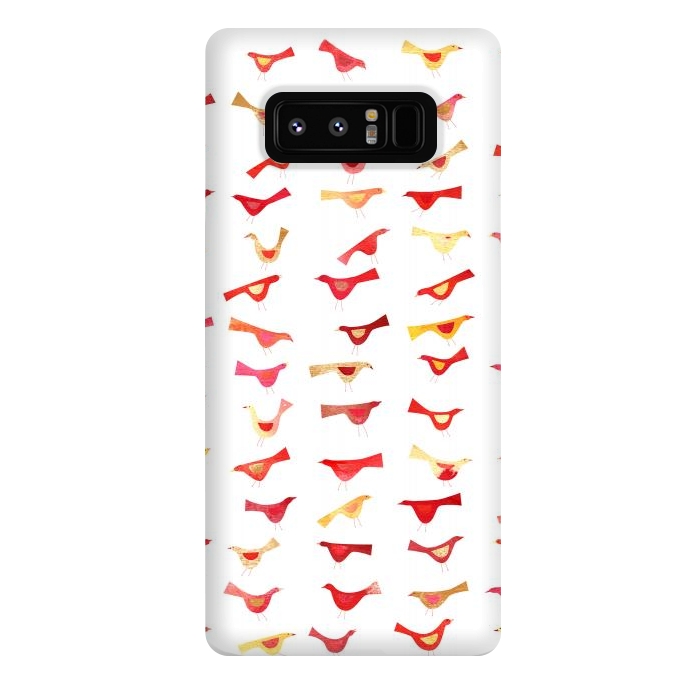 Galaxy Note 8 StrongFit An Army of Undisciplined Birds by Nic Squirrell