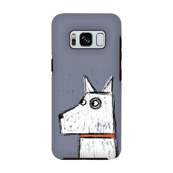 Galaxy S8 StrongFit Arthur Dog by Nic Squirrell