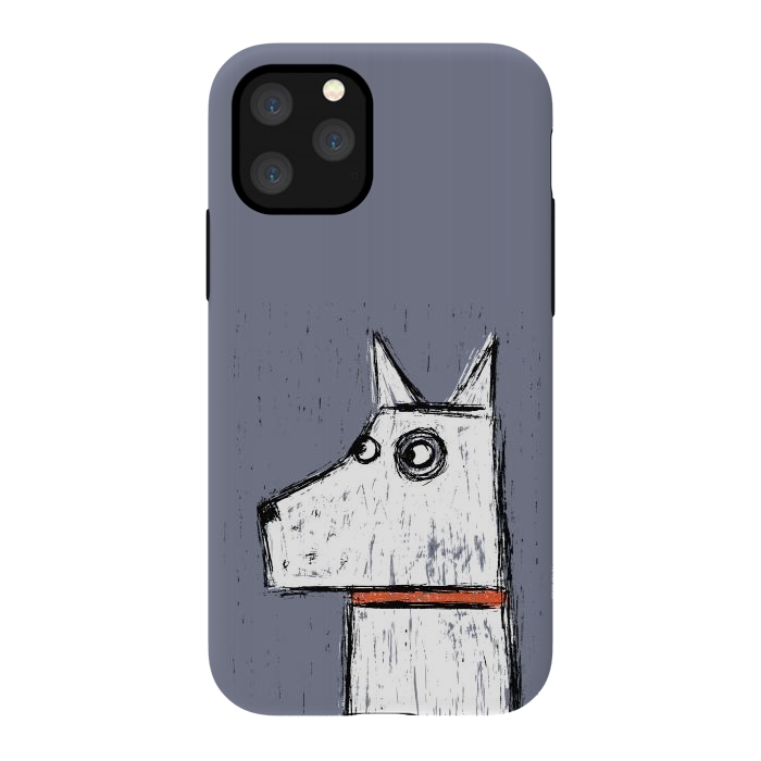 iPhone 11 Pro StrongFit Arthur Dog by Nic Squirrell