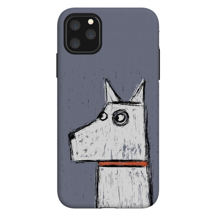iPhone 11 Pro Max StrongFit Arthur Dog by Nic Squirrell