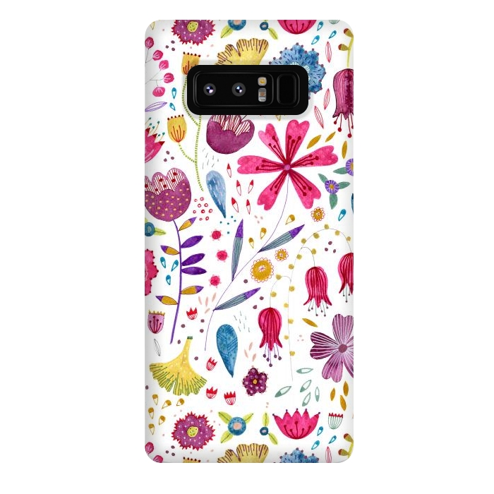 Galaxy Note 8 StrongFit Autumn Hedgerow by Nic Squirrell