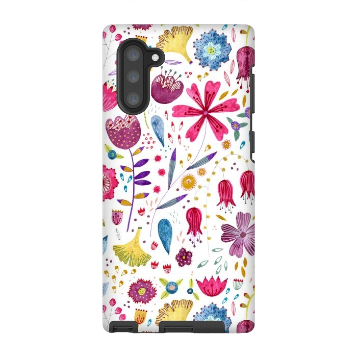 Galaxy Note 10 StrongFit Autumn Hedgerow by Nic Squirrell