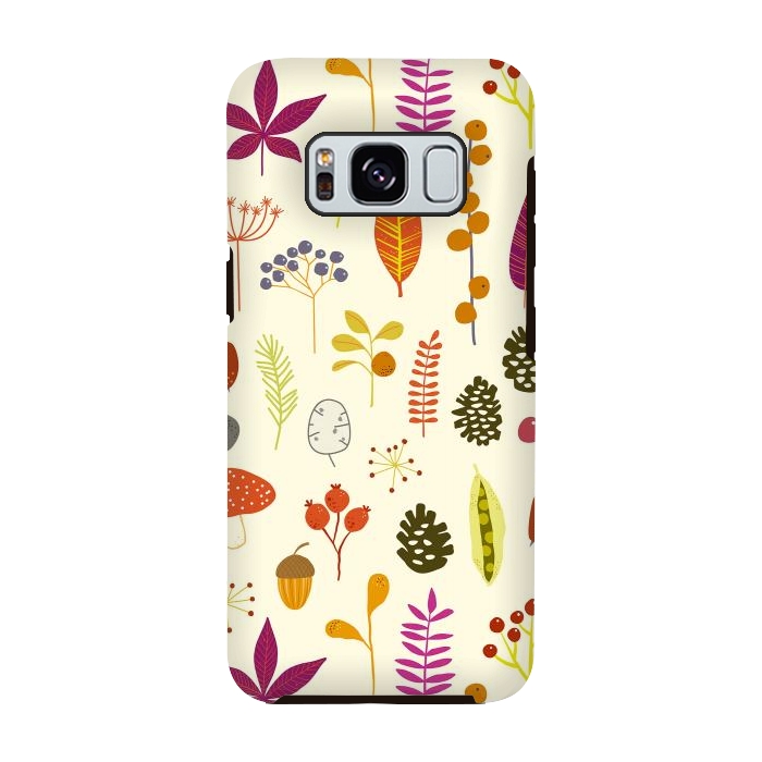 Galaxy S8 StrongFit Autumn Nature Bits by Nic Squirrell