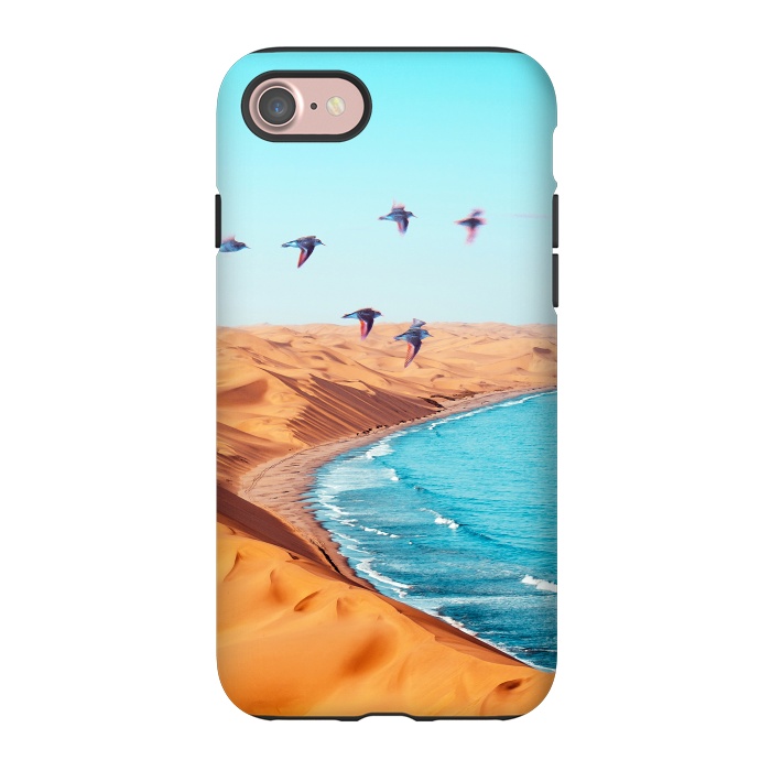 iPhone 7 StrongFit Desert Birds by Uma Prabhakar Gokhale