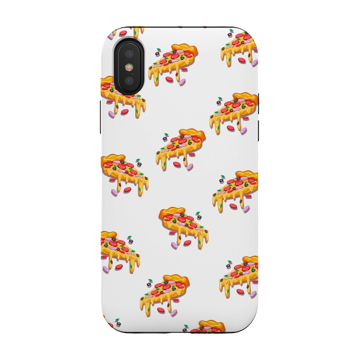 iPhone Xs / X StrongFit pizza is love 2  by MALLIKA
