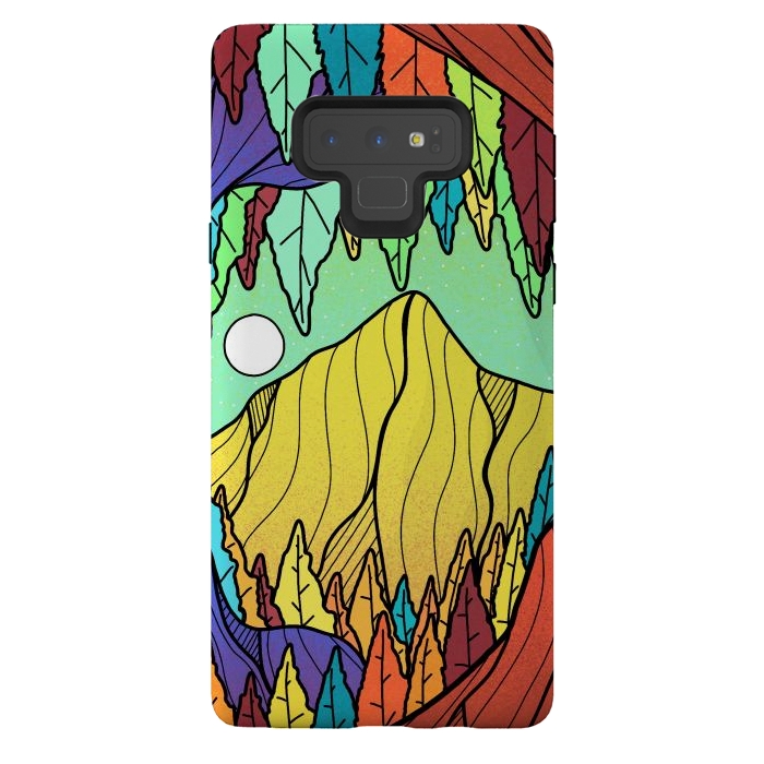 Galaxy Note 9 StrongFit The forest cave by Steve Wade (Swade)
