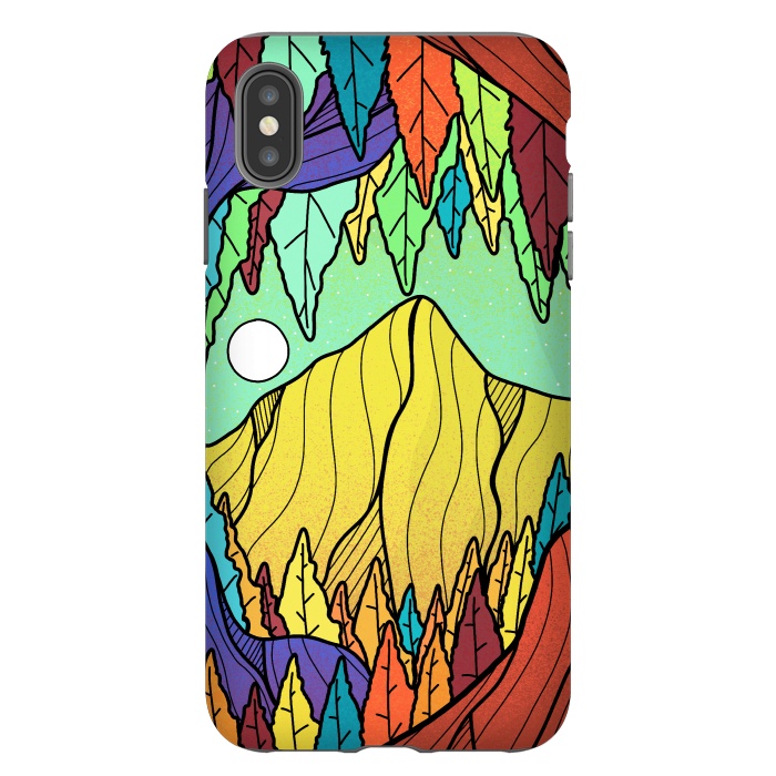 iPhone Xs Max StrongFit The forest cave by Steve Wade (Swade)