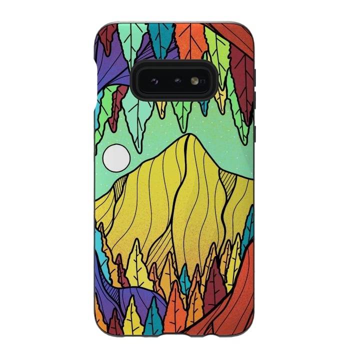 Galaxy S10e StrongFit The forest cave by Steve Wade (Swade)