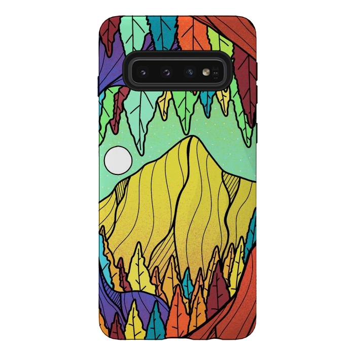 Galaxy S10 StrongFit The forest cave by Steve Wade (Swade)