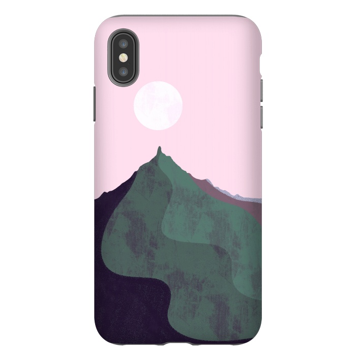 iPhone Xs Max StrongFit The  mauve sky peak by Steve Wade (Swade)