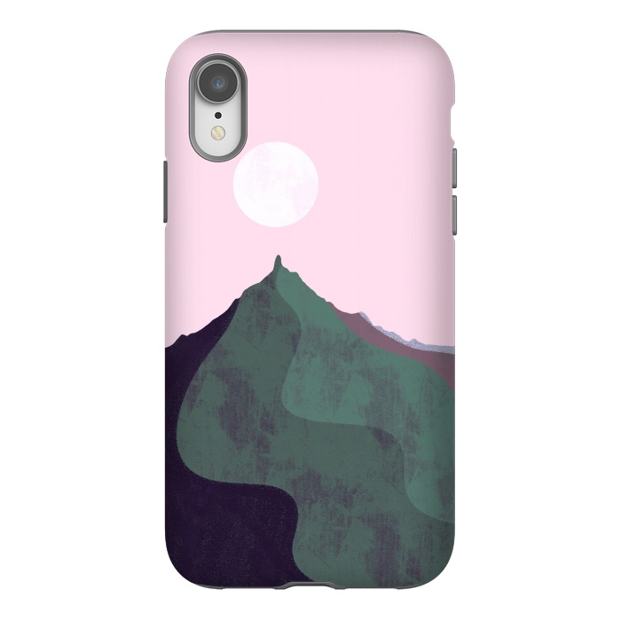 iPhone Xr StrongFit The  mauve sky peak by Steve Wade (Swade)
