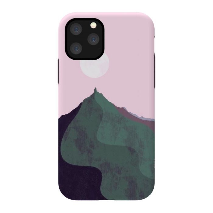 iPhone 11 Pro StrongFit The  mauve sky peak by Steve Wade (Swade)
