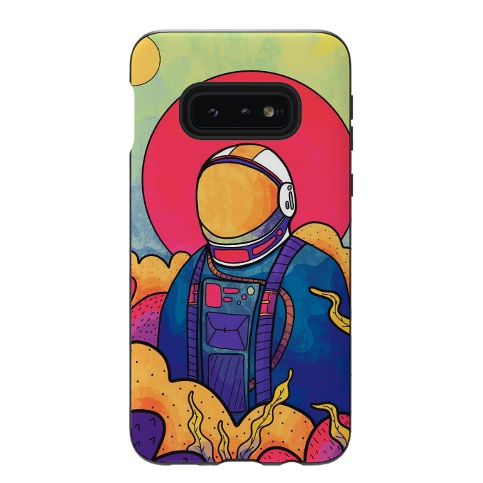 Galaxy S10e StrongFit The planet explorer by Steve Wade (Swade)