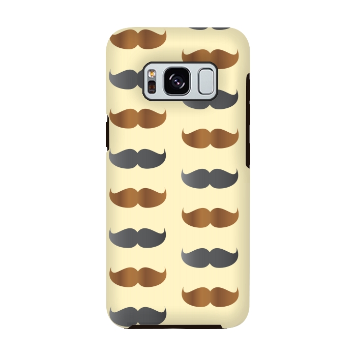 Galaxy S8 StrongFit BEARD PATTERN 3  by MALLIKA