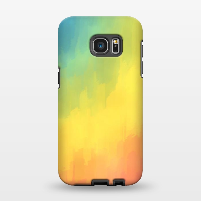 Galaxy S7 EDGE StrongFit Watercolors Mix by Texnotropio