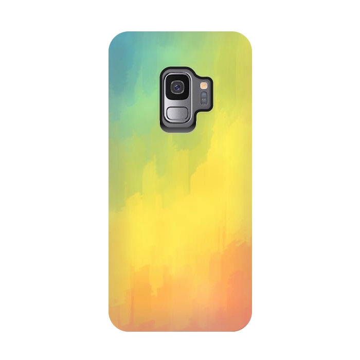 Galaxy S9 StrongFit Watercolors Mix by Texnotropio
