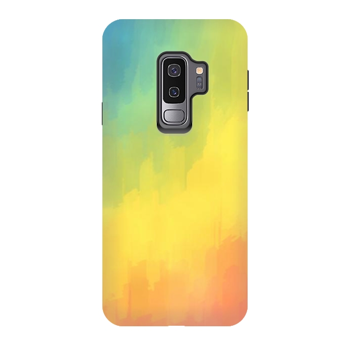 Galaxy S9 plus StrongFit Watercolors Mix by Texnotropio