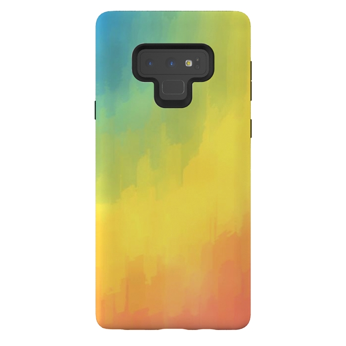 Galaxy Note 9 StrongFit Watercolors Mix by Texnotropio