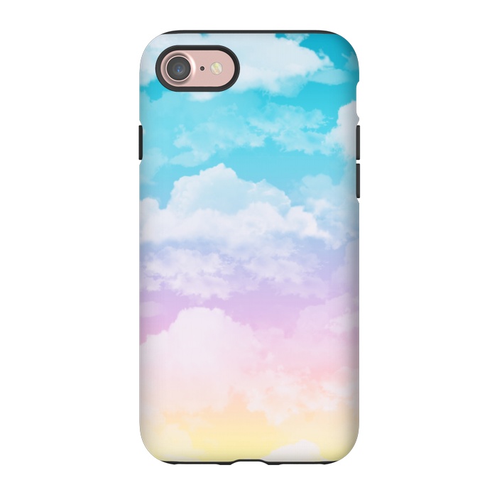 iPhone 7 StrongFit Pastel Clouds by Julie Erin Designs