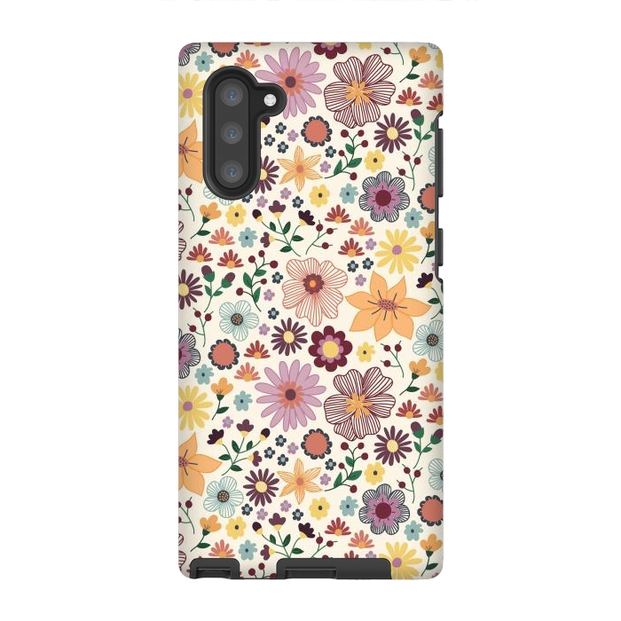 Galaxy Note 10 StrongFit Wild Bloom by TracyLucy Designs