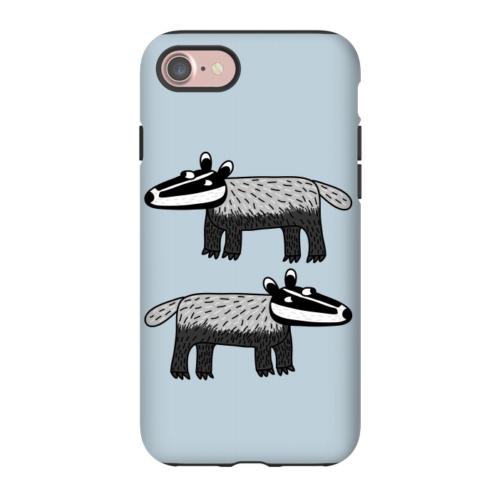 iPhone 7 StrongFit Badgers by Nic Squirrell