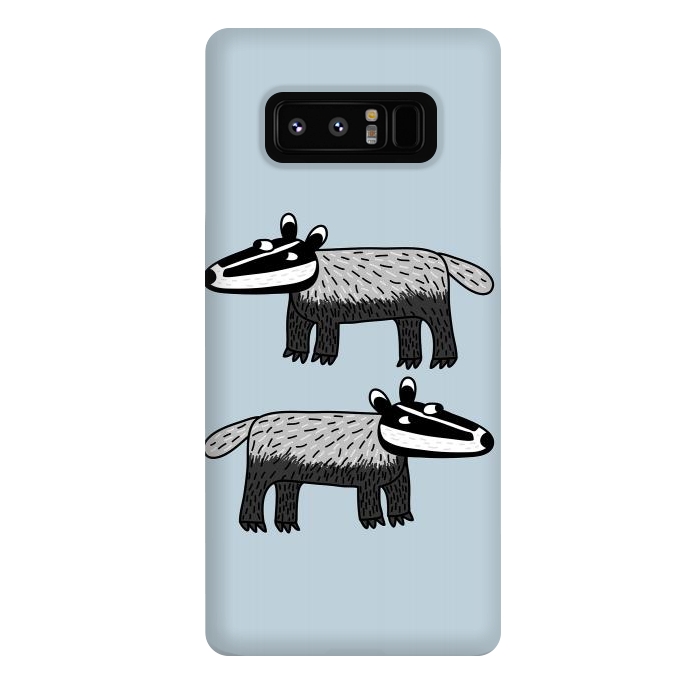 Galaxy Note 8 StrongFit Badgers by Nic Squirrell