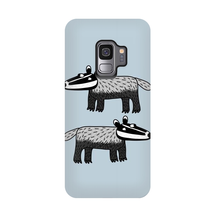 Galaxy S9 StrongFit Badgers by Nic Squirrell